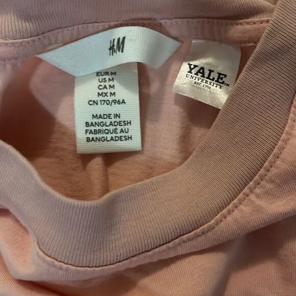 Yale University Pink  Shirt - Picture 2 of 3